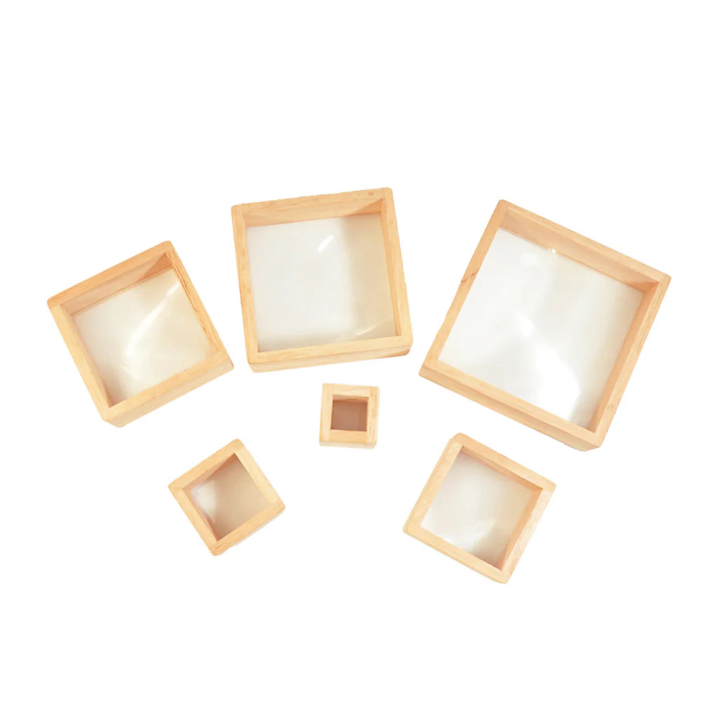 Magnification Lens Blocks – 6pc - Modern Teaching Aids NZ
