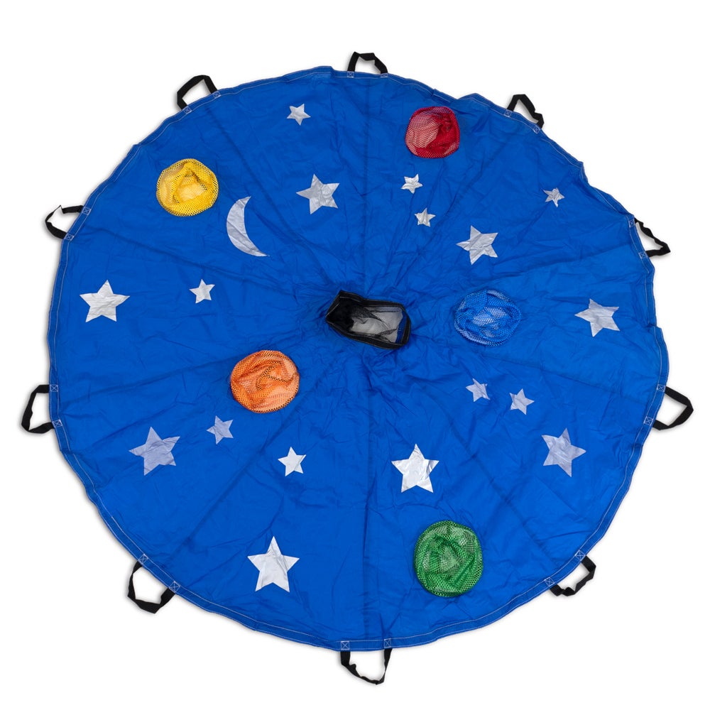 HART Night Sky Parachute with Pockets - 1.8m - Modern Teaching Aids NZ