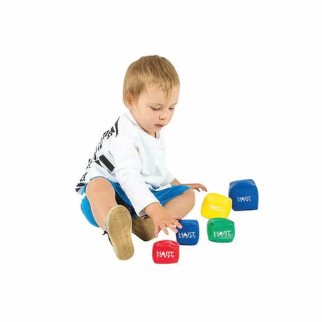 HART Cube Bean Bag Set 7 cm - Modern Teaching Aids NZ