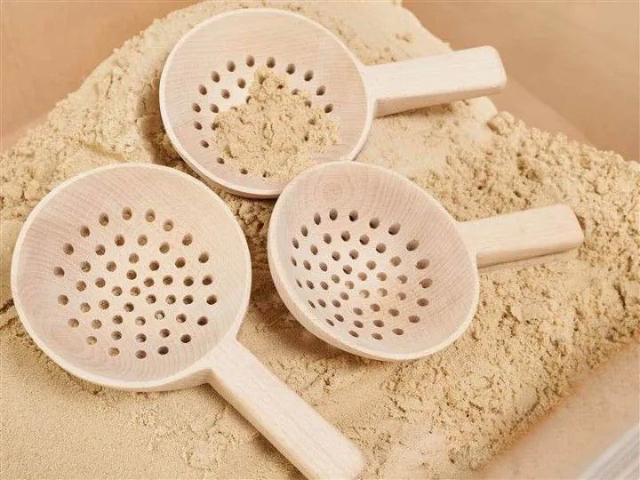 Cosy Short Handle Holey Spoons - Modern Teaching Aids NZ