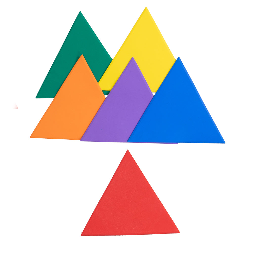 HART Triangle Ground Markers Set of 6 - Modern Teaching Aids NZ
