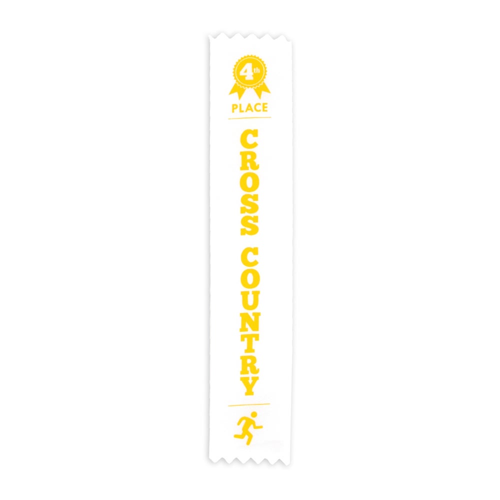 HART Cross Country Ribbons 4th - Modern Teaching Aids NZ