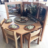 Large 3 Panel Mirror Divider - Modern Teaching Aids NZ