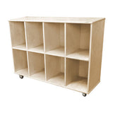 8 Shelf Locker Unit - Modern Teaching Aids NZ