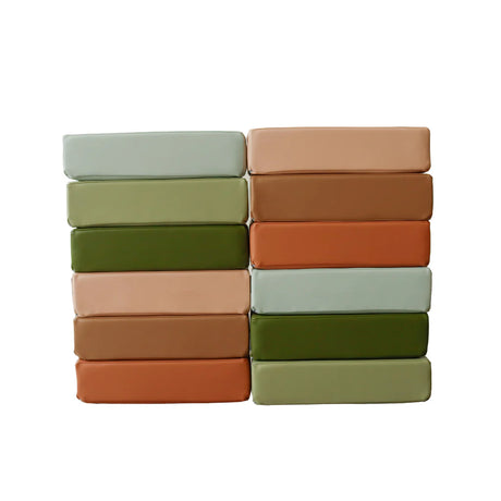 Rectangle Soft Blocks Earth – 12pc - Modern Teaching Aids NZ