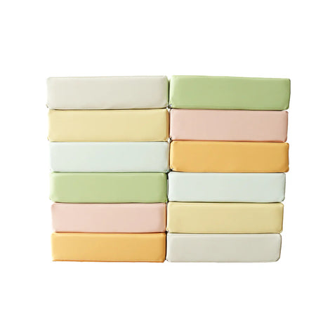 12 Piece Soft Blocks - Pastel - Modern Teaching Aids NZ