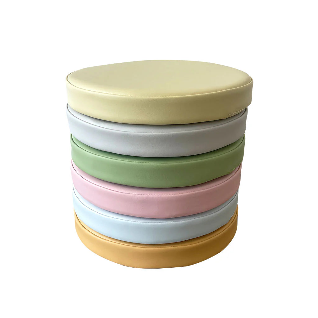 Round Floor Cushions Pastel 35 cm – 6pc - Modern Teaching Aids NZ
