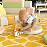 Round Floor Cushions Pastel 35 cm – 6pc - Modern Teaching Aids NZ
