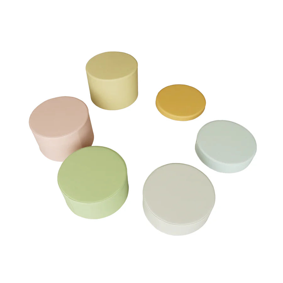 Stepping Stones Pastel - 6pc - Modern Teaching Aids NZ