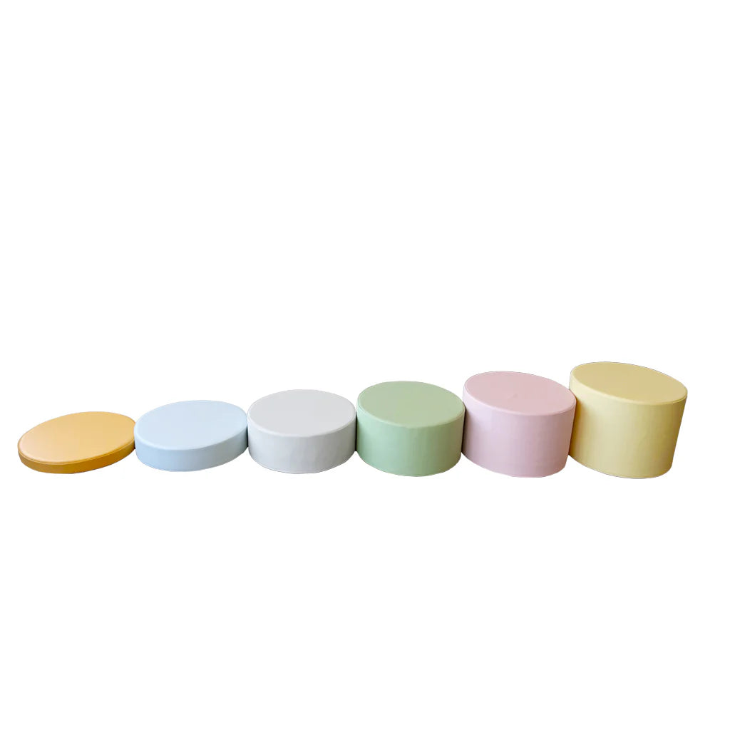 Stepping Stones Pastel - 6pc - Modern Teaching Aids NZ