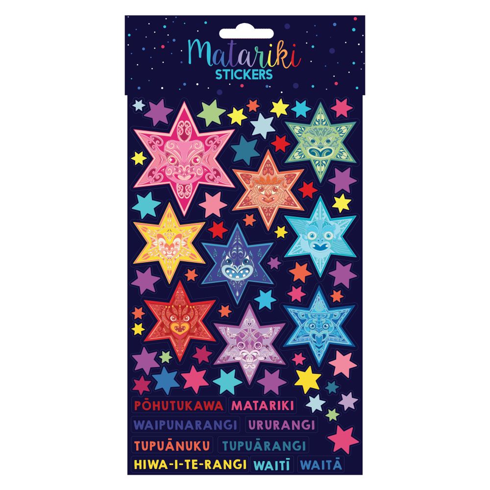 Matariki Star Cluster Stickers 170x275mm - Modern Teaching Aids NZ