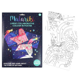 Matariki Colour-in Classroom Poster A4 x 36pcs - Modern Teaching Aids NZ