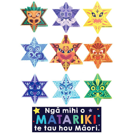Matariki Classroom Decor & Banner - Modern Teaching Aids NZ