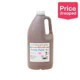 Creatistics Poster Paint 2 L - Brown - Modern Teaching Aids NZ