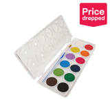 Creatistics Watercolour Palette - 12 Colours - Modern Teaching Aids NZ