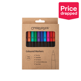 Creatistics Fine Tip Coloured Felts - Pack of 12 - Modern Teaching Aids NZ