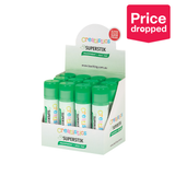 Creatistics Superstik Glue Sticks 25 g - Pack of 12 - Modern Teaching Aids NZ