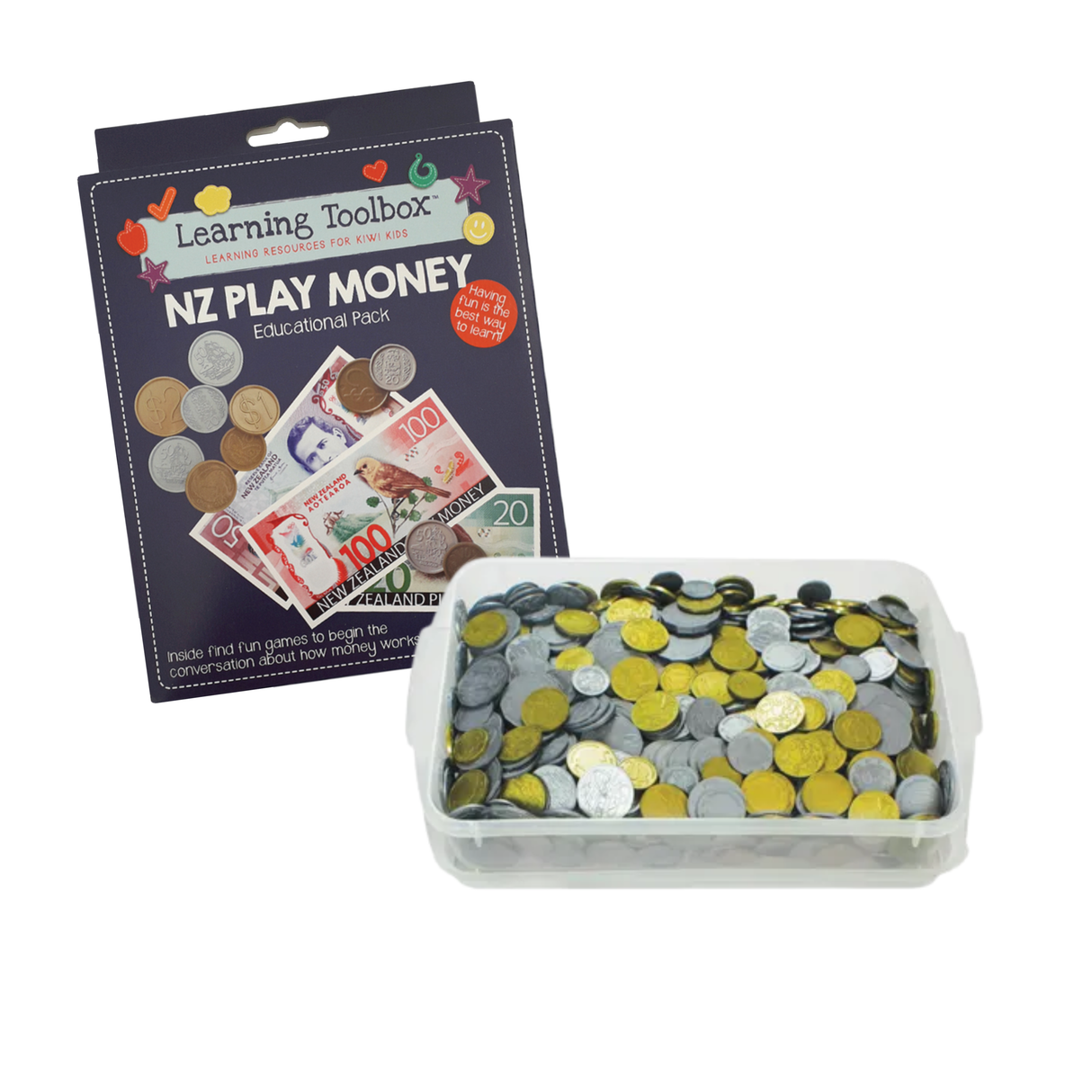 NZ Play Money & Coins Kit