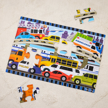 M&D Floor Puzzle Vehicle - Modern Teaching Aids NZ