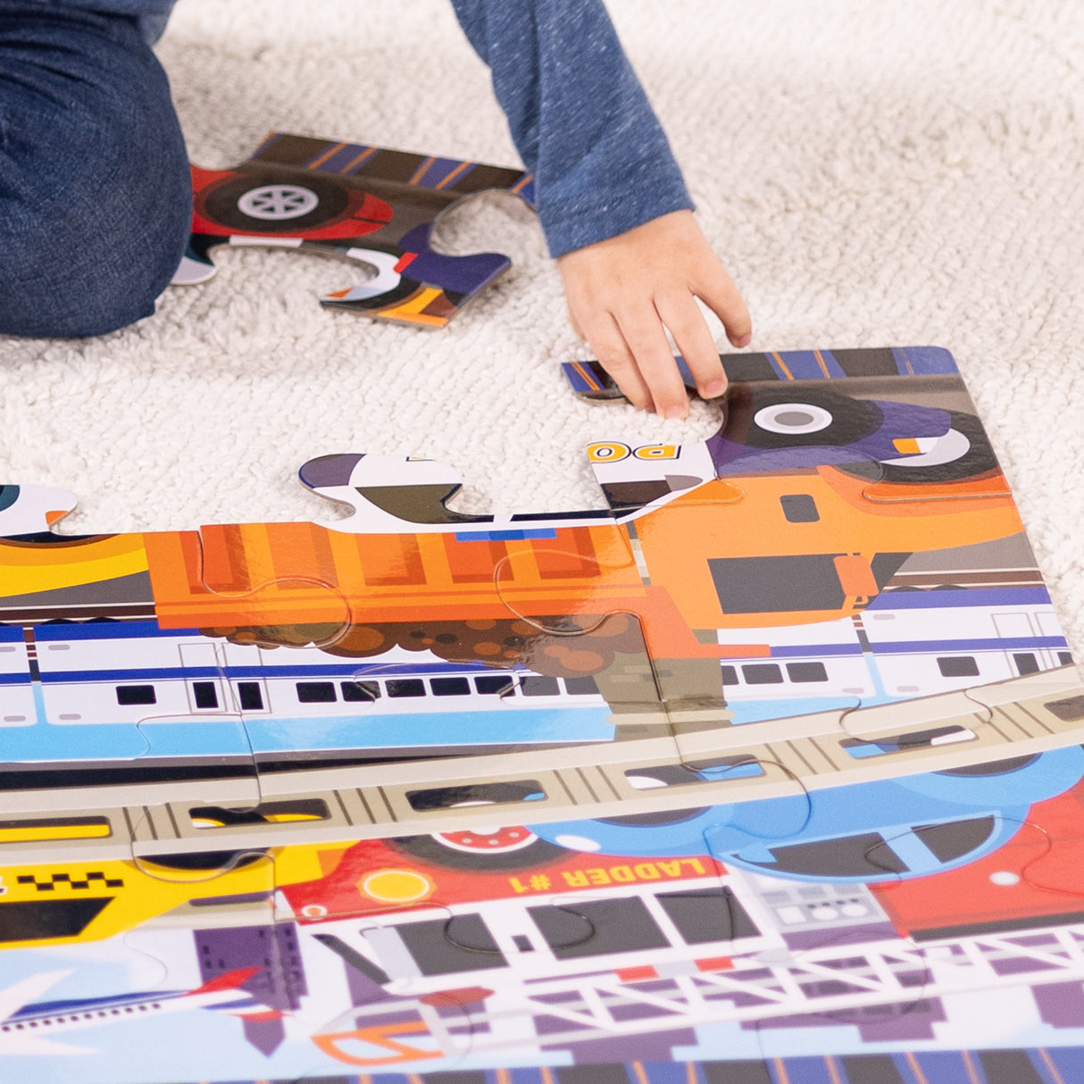 M&D Floor Puzzle Vehicle - Modern Teaching Aids NZ