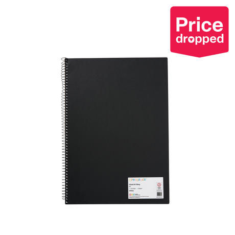 Creatistics Visual Art Diary A3 110 gsm - 120 Page - Modern Teaching Aids NZ