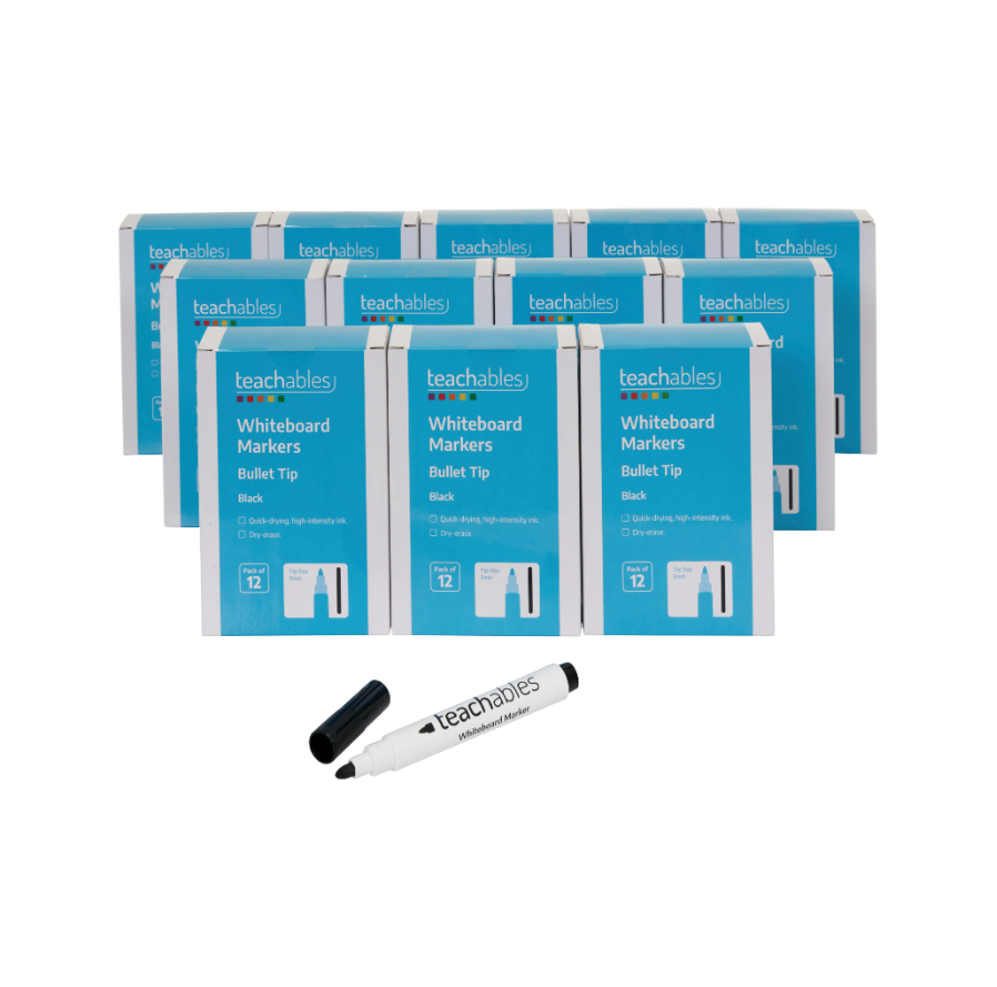 Teachables Whiteboard Markers Pack of 144