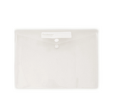 Protext A5 Button Document Wallet Clear