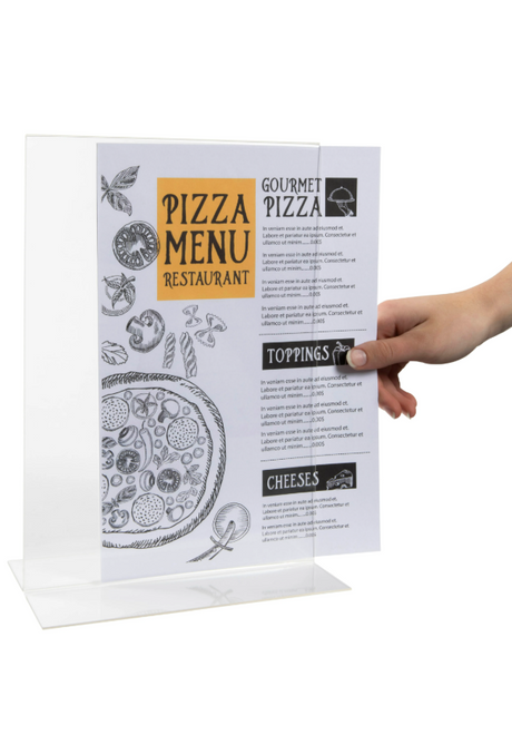 Esselte Brochure Holder 2 Sided Portrait A4