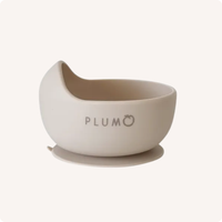 Plum Silicone Bowl