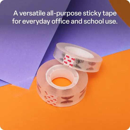 Marbig Clear Office Sticky Tape 12mm x 33m - Modern Teaching Aids NZ