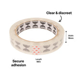 Marbig Clear Office Sticky Tape 18mm x 66m - Modern Teaching Aids NZ