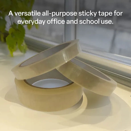 Teachables Clear Office Sticky Tape 24mm x 66m - Modern Teaching Aids NZ