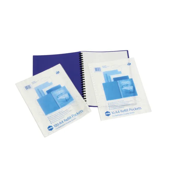 Display Book Clear Refills A4 - Pack of 10 - Modern Teaching Aids NZ