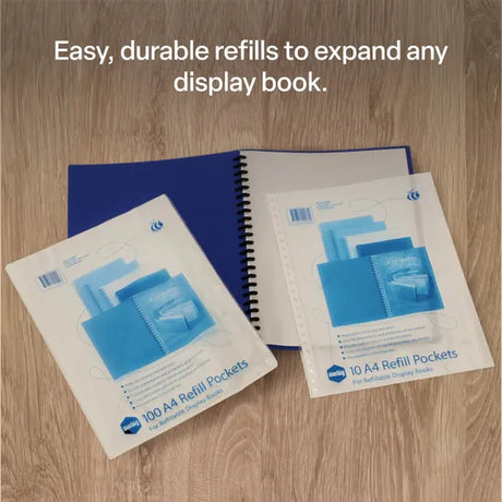 Display Book Clear Refills A4 - Pack of 10 - Modern Teaching Aids NZ