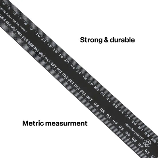 Enviro Recycled Ruler 30 cm - Modern Teaching Aids NZ