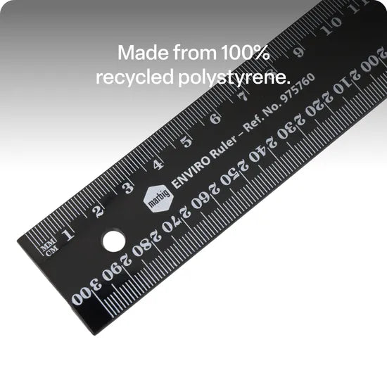 Enviro Recycled Ruler 30 cm - Modern Teaching Aids NZ