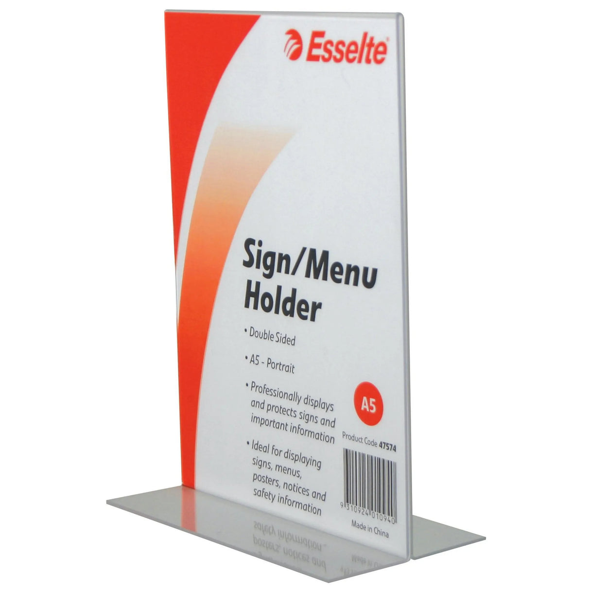 Esselte Brochure Holder 2 Sided Portrait A5