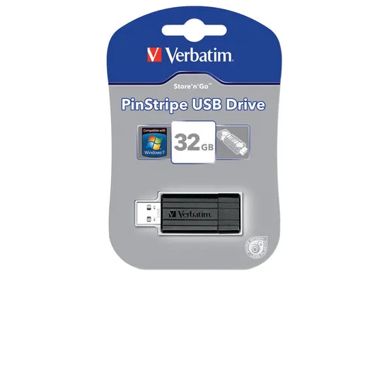 VBM Store N' Go P/Strp USB DR 32GB Blk - Modern Teaching Aids NZ