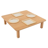 Wood Framed Play Mirrors - 30cm - Set of 4 - Modern Teaching Aids NZ