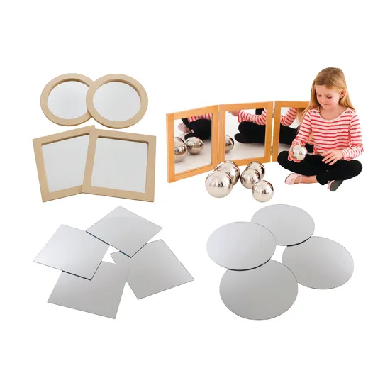 Table Mirror Value Kit - 13 pieces - Modern Teaching Aids NZ
