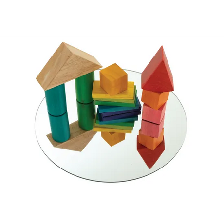 MTA Spaces - Round Table Mirrors - 30 cm - Pack of 4 - Modern Teaching Aids NZ