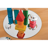 MTA Spaces - Round Table Mirrors - 30 cm - Pack of 4 - Modern Teaching Aids NZ