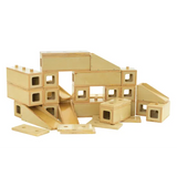 MTA Spaces - Large Wooden Blocks & Ramps - 35  Pieces - Modern Teaching Aids NZ