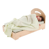 Wooden Play Bed with Mattress & Sheet Set - Modern Teaching Aids NZ