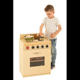 Natural Spaces Kitchen Stove Wooden 66cm High - Modern Teaching Aids NZ