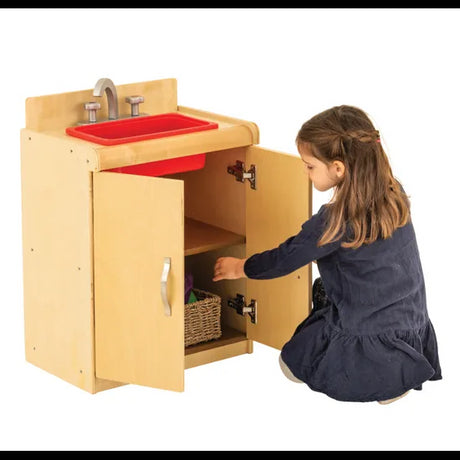 Natural Spaces Kitchen Sink Wooden 66cm High - Modern Teaching Aids NZ