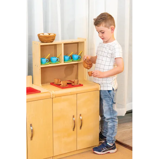 Natural Spaces Kitchen Cupboard Wooden - Modern Teaching Aids NZ