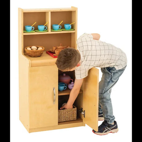 Natural Spaces Kitchen Cupboard Wooden - Modern Teaching Aids NZ