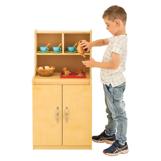 Natural Spaces Kitchen Cupboard Wooden - Modern Teaching Aids NZ
