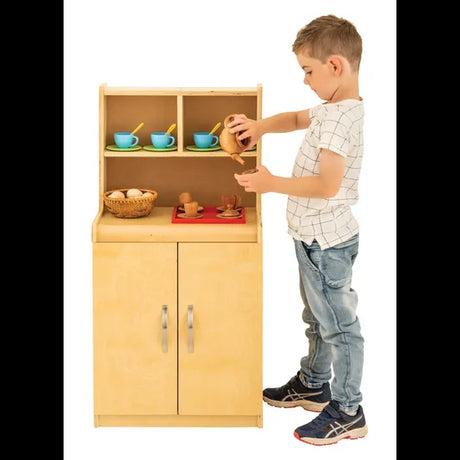 Natural Spaces Kitchen Cupboard Wooden - Modern Teaching Aids NZ